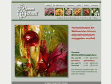 Tablet Screenshot of blumen-schnell.de
